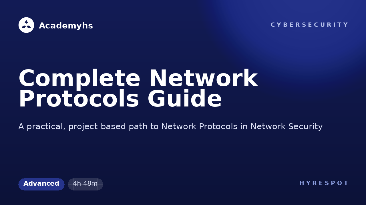 Complete Network Protocols Guide