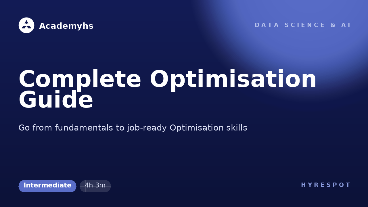 Complete Optimisation Guide