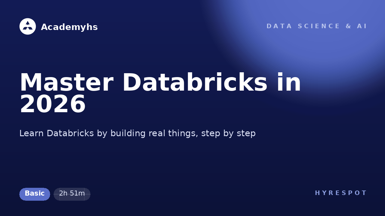 Master Databricks in 2026