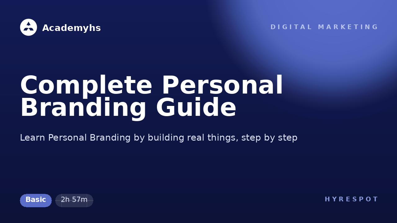 Complete Personal Branding Guide