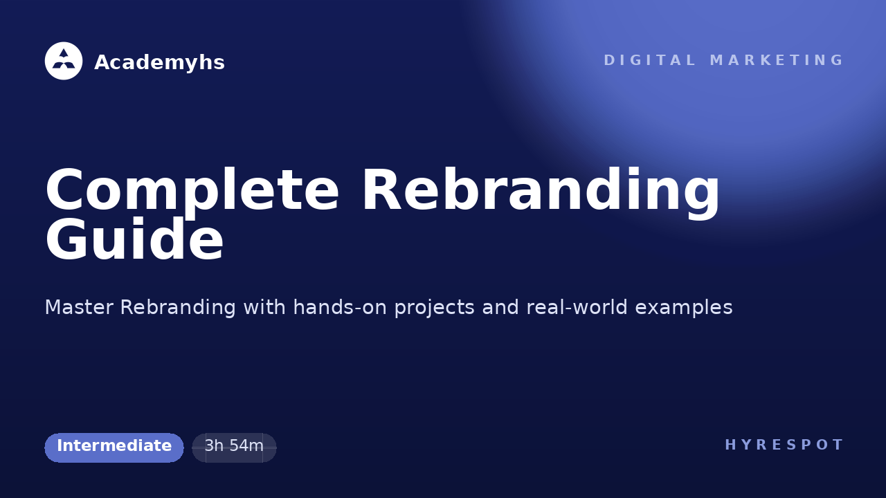 Complete Rebranding Guide