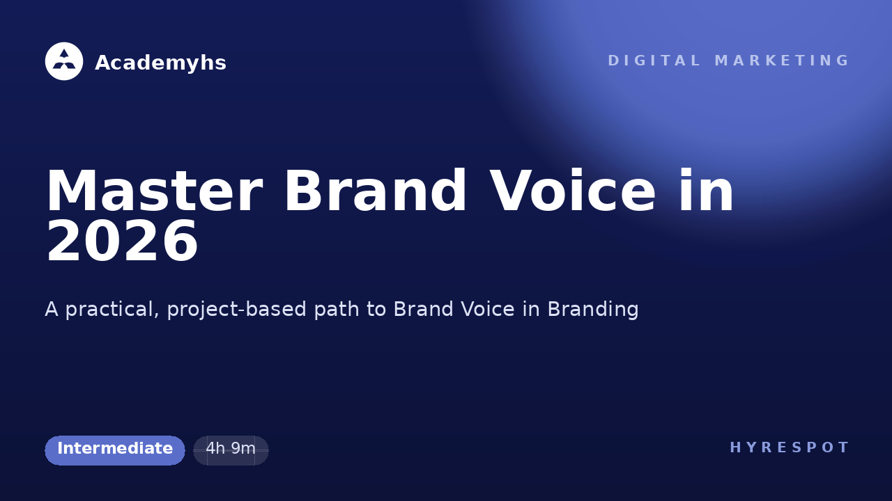 Master Brand Voice in 2026
