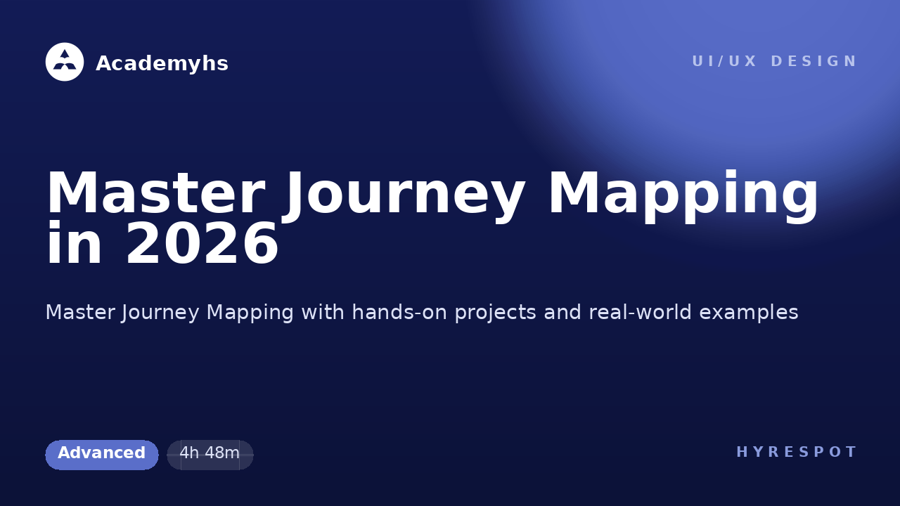 Master Journey Mapping in 2026